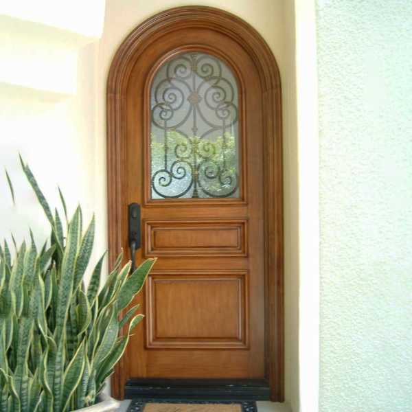 Round top door